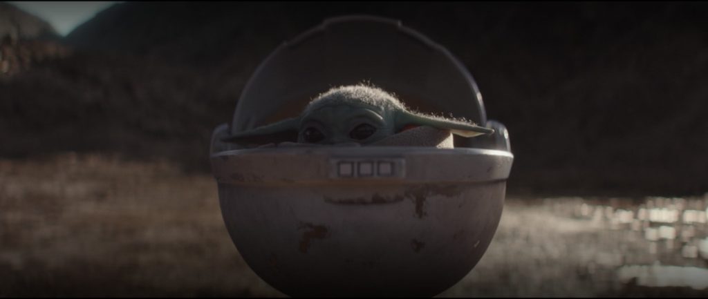 Baby Yoda in Episode 2.